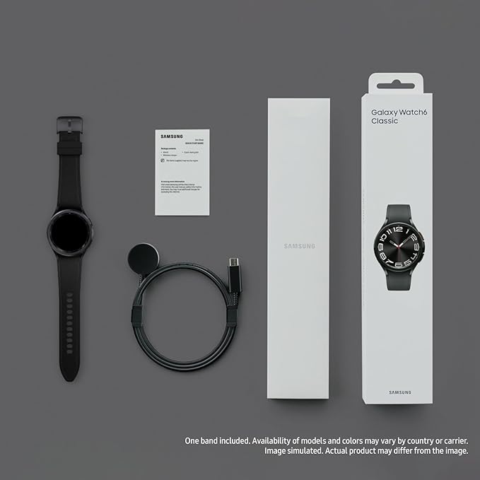 Samsung Galaxy Watch6 Classic Smartwatch 44mm, Black